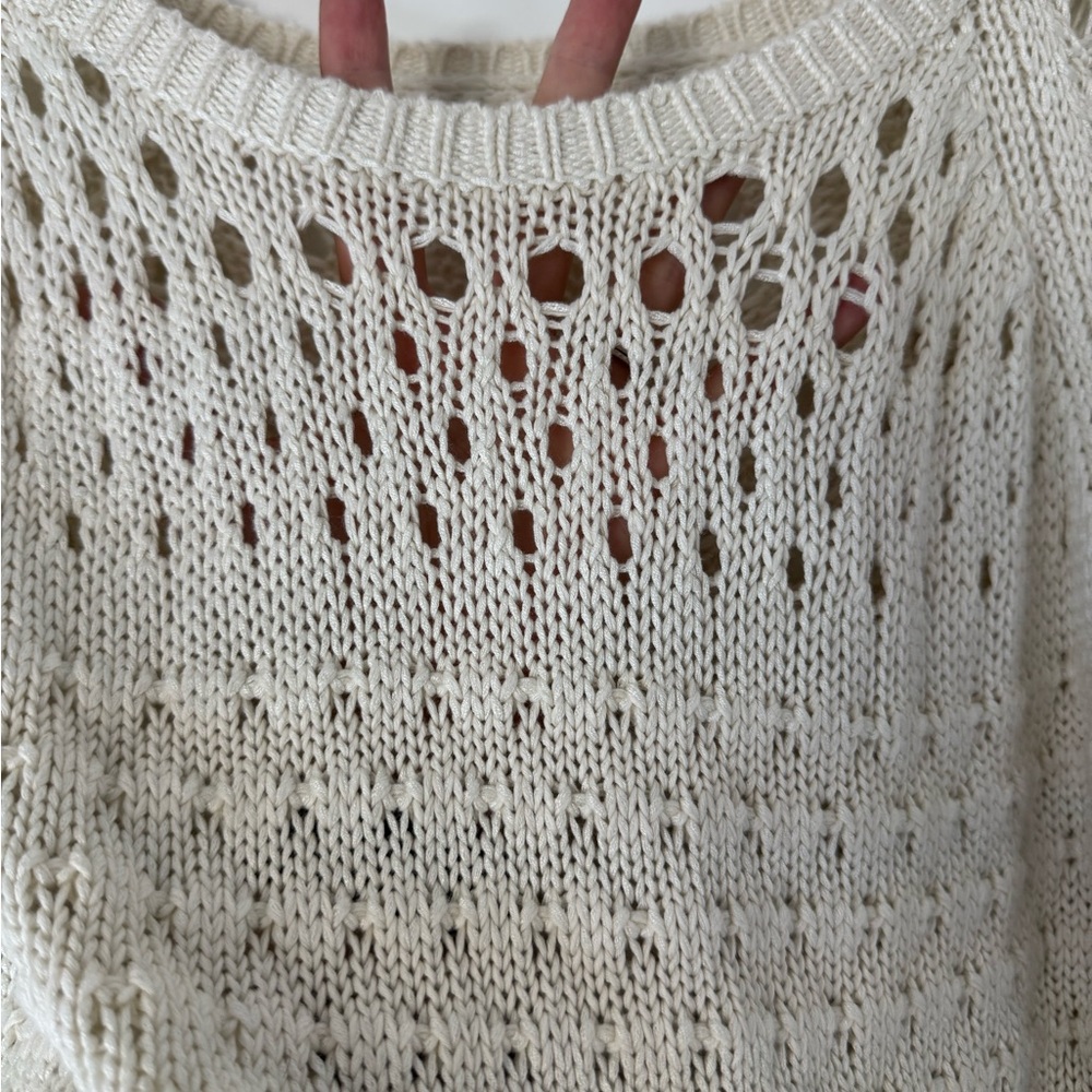 Anthropologie Maeve Layered Pleated Sweater - Picture 7 of 7